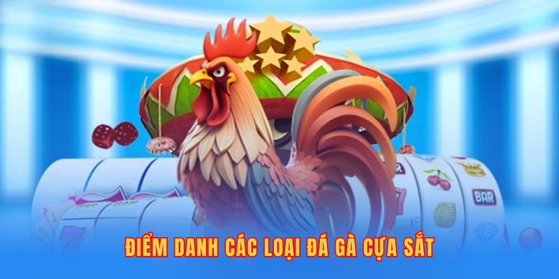 Các loại cựa trong đá gà cựa sắt